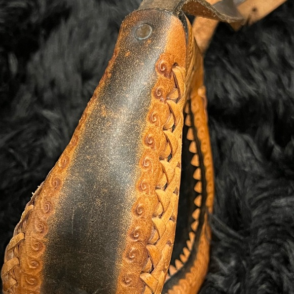 Vintage Mini Leather Crossbody Bag - Picture 5 of 15